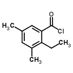 CAS 登录号：100126-62-3， 2-乙基-3,5-二甲基苯甲酰氯化物