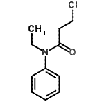 CAS 登录号：100129-45-1， 3-氯-N-乙基-N-苯丙酰胺