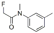 CAS 登录号：10016-01-0， 2-氟-N-甲基-N-间甲苯基乙酰胺