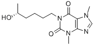 CAS#: 100324-81-0, 1-(5-Hydroxyhexyl)-3,7-Dimethylpurine-2,6-Dione