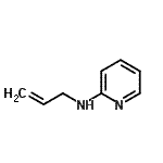 CAS 登录号：100377-15-9， N-烯丙基-2-吡啶胺