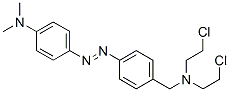 CAS 登录号：100427-80-3， N,N-二(2-氯乙基)-4-[[4-(二甲基氨基)苯基]偶氮]苄胺