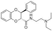 CAS 登录号:100447-54-9, (E)-N-(2-(二乙基氨基)乙基)-3-苯基-1,4-苯并二恶烷-2-甲酰胺