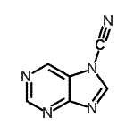 CAS 登录号：100450-02-0， 7H-嘌呤-7-甲腈