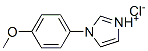 CAS#: 10058-11-4, 1-(4-Methoxyphenyl)-1H-Imidazolium Chloride