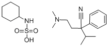 CAS#: 100700-37-6, 4-(Dimethylamino)-2-Isopropyl-2-Phenylvaleronitrile Cyclamate