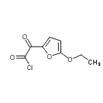 CAS 登录号：100750-62-7， (5-乙氧基-2-呋喃基)(氧代)乙酰氯