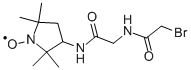 CAS#: 100900-13-8, 3-[2-(2-Bromoacetamido)Acetamide]-Proxyl Free Radical