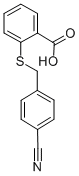 CAS#: 100961-52-2, 2-(4-Cyano-Benzylsulfanyl)-Benzoic Acid