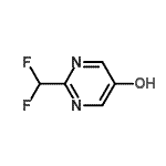 CAS 登录号：100991-19-3， 2-(二氟甲基)-5-嘧啶醇
