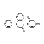 CAS 登录号：101234-68-8， 二苯甲基2-(2-氧代-4-硫代-1-吡啶基)乙酸酯