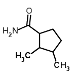 CAS#: 101252-08-8, 2,3-Dimethylcyclopentanecarboxamide