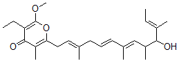 CAS 登录号：101359-70-0， 放线吡喃酮C