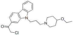 CAS 登录号：101418-04-6， 1-[9-[3-(4-乙氧基-3,4,5,6-四氢-2H-吡啶-1-基)丙基]咔唑-2-基]乙烷酮氯化物
