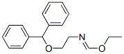 CAS 登录号:101418-32-0, N-(2-二苯甲基氧基乙基)-1-乙氧基-甲亚胺