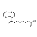 CAS 登录号：101743-46-8， 8-(1-萘基)-8-氧代辛酸