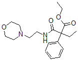 CAS 登录号:101756-21-2, 2-(2-吗啉-4-基乙基氨基甲酰)-2-苯基丁酸乙酯