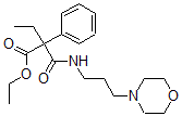 CAS#: 101756-22-3, Ethyl 2-(3-Morpholin-4-Ylpropylcarbamoyl)-2-Phenylbutanoate