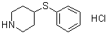 CAS#: 101798-65-6, 4-(Phenylsulfanyl)Piperidine Hydrochloride (1:1)