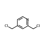 CAS 登录号：101822-23-5， 2,4-二(氯甲基)吡啶