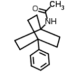 CAS 登录号：10207-07-5， N-(4-苯基双环[2.2.2]辛-1-基)乙酰胺
