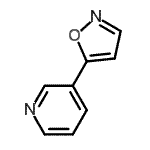 CAS 登录号：102189-83-3， 3-(1,2-恶唑-5-基)吡啶