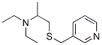 CAS#: 102206-57-5, N,N-Diethyl-1-(Pyridin-3-Ylmethylsulfanyl)Propan-2-Amine