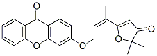 CAS#: 102275-60-5, 3-[(Z)-3-(5,5-Dimethyl-4-Oxofuran-2-Yl)But-2-Enoxy]Xanthen-9-One