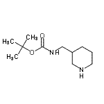 CAS#: 102297-41-6, 2-Methyl-2-Propanyl (3-Piperidinylmethyl)Carbamate