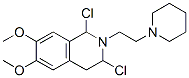 CAS 登录号：102395-78-8， 6,7-二甲氧基-2-[2-(3,4,5,6-四氢-2H-吡啶-1-基)乙基]-3,4-二氢-1H-异喹啉二氯化物