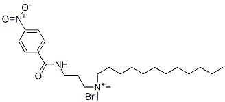 CAS#: 102571-26-6, Dodecyl-Dimethyl-[3-[(4-Nitrobenzoyl)Amino]Propyl]Azanium Bromide