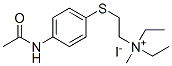 CAS#: 102571-35-7, 2-(4-Acetamidophenyl)Sulfanylethyl-Diethyl-Methylazanium Iodide
