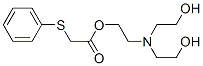 CAS#: 102582-86-5, 2-(Bis(2-Hydroxyethyl)Amino)Ethanol; 2-Phenylsulfanylacetic Acid