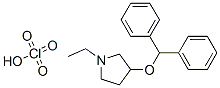 CAS#: 102584-45-2, 3-Benzhydryloxy-1-Ethylpyrrolidine Perchlorate