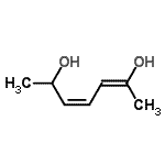 CAS 登录号：102605-90-3， (2E,4Z)-2,4-庚二烯-2,6-二醇