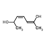 CAS 登录号：102605-91-4， (2Z,4Z)-2,4-庚二烯-2,6-二醇