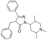 CAS#: 102689-20-3, 4-Benzyl-5-Phenyl-2-(1,2,5-Trimethyl-4-Piperidyl)-4H-Pyrazol-3-One