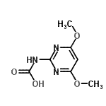 CAS#: 102909-15-9, (4,6-Dimethoxy-2-Pyrimidinyl)Carbamic Acid
