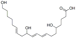 CAS#: 102910-24-7, 5,12,20-Trihydroxy-8,10,14-Eicosatrienoic Acid