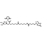 CAS#: 102910-27-0, 2,5-Dioxo-1-Pyrrolidinyl N<Sup>2</Sup>-{[(2-Methyl-2-Propanyl)Oxy]Carbonyl}-N<Sup>6</Sup>-[6-({5-[(4S)-2-Oxohexahydro-1H-Thieno[3,4-d]Imidazol-4-Yl]Pentanoyl}Amino)Hexanoyl]-L-Lysinate