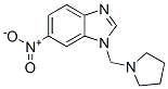 CAS#: 103248-20-0, 6-Nitro-1-(Pyrrolidin-1-Ylmethyl)Benzimidazole