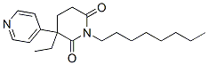 CAS#: 103284-30-6, 3-Ethyl-1-Octyl-3-Pyridin-4-Ylpiperidine-2,6-Dione