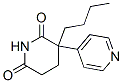 CAS#: 103284-44-2, 3-Butyl-3-Pyridin-4-Ylpiperidine-2,6-Dione