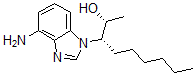 CAS#: 103298-52-8, (2R,3S)-3-(4-Aminobenzimidazol-1-Yl)Nonan-2-Ol
