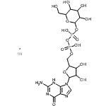 CAS#: 103301-72-0, Guanosine5'-(trihydrogen diphosphate) P'-b-D-glucopyranosyl ester disodium salt