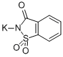 CAS#: 10332-51-1, 1,2-Benzisothiazol-3(2H)-One, 1,1-Dioxide, Potassium Salt (1:1)