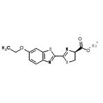 CAS#: 103404-64-4, Sodium (4S)-2-(6-Ethoxy-1,3-Benzothiazol-2-Yl)-4,5-Dihydro-1,3-Thiazole-4-Carboxylate
