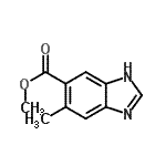 CAS#: 10351-79-8, Methyl 5-Methyl-1H-Benzimidazole-6-Carboxylate