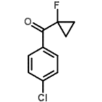 CAS 登录号：103543-60-8， (4-氯苯基)(1-氟环丙基)甲酮