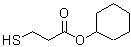 CAS#: 103604-42-8, Cyclohexyl 3-Sulfanylpropanoate